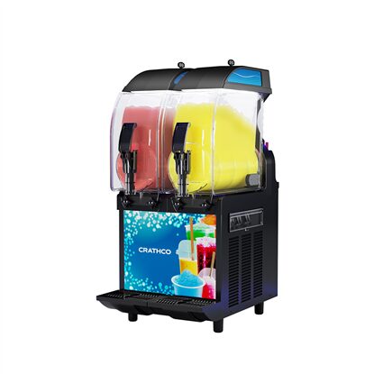 I-PRO SLUSH DISPENSER, 2 INSULATED 2.9 G. BOWLS, MECHANICAL, WITH LIGHTED PANEL,